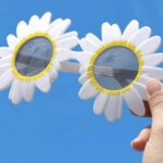 نظارة بشكل زهرة الأقحوان