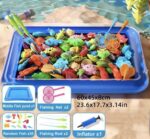 لعبة صيد السمك المغناطيسية مع مسبح صغير