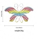 ⁦بالون على شكل أجنحة ملاك بناتي⁩ - الصورة ⁦2⁩