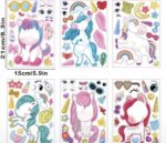 ⁦ملصقات تركيب الوجه على شكل يونيكورن⁩ - الصورة ⁦3⁩