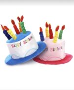 قبعة عيد ميلاد لون أزرق