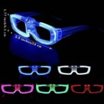 نظارة بلاستيك بتقنية led