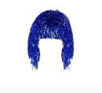 زينة باروكة نايلون لون أزرق