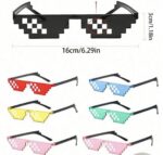 ⁦نظارة بتصميم بيكسيل⁩ - الصورة ⁦2⁩