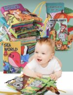 ⁦كتاب قماشي مقاوم للتمزق من 6 صفحات _ خضروات⁩ - الصورة ⁦2⁩