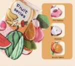 كتاب قماشي مقاوم للتمزق من 6 صفحات _فواكه