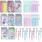 دفتر ملاحظات صغير مع قلم حورية البحر