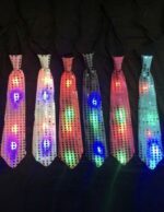 ⁦ربطة عنق مضيئة led⁩ - الصورة ⁦3⁩