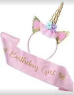 قوس على شكل يونيكورن مع شريط