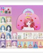 حقيبة مكياج أميرة مرصعة بالألماس