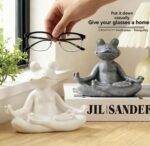 ⁦حامل نظارات على شكل صفدع أبيض⁩ - الصورة ⁦2⁩