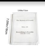 ⁦صمدية على شكل كتاب بلاستيك مقوى مع الورود⁩ - الصورة ⁦2⁩