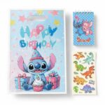 توزيعة عيد ميلاد After Party كيس ستيتش+ دفتر ستيتش+ورقة تاتو