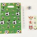 توزيعة عيد ميلاد After Party كيس كرة قدم+قلم مع ممحاة+ورقة تاتو