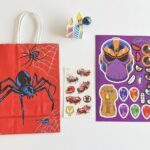 توزيعة عيد ميلاد After Party كيس ورق سبايدر مان+حامل مصاصة مع مصاصة+ ورقة تاتو+ ستيكر