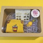 بوكس يحتوي على حلق+ بورتوكليه+ جوارب