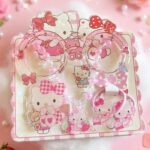 اكسسوار للبنوتات نظارة+طوق+بكلة+ 2مطاطة شعر