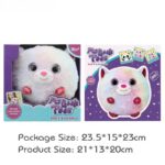 لعبة القطة المتكلمة (يسجل الطفل صوته فتعيده بطريقة مضحكة)