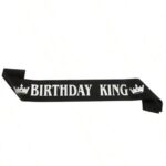 وشاح happy birthday king