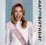 قوس ووشاح its my birthday