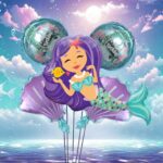 زينة حورية البحر 5 قطع