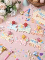 حامل مصاصة happy birthday